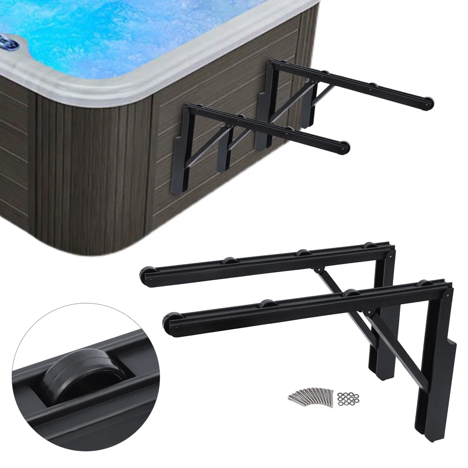 Hot Tub Cover Lifter and Roller System