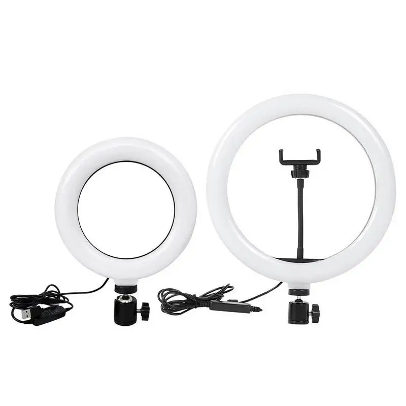 Selfie Fill Light Selfie Ring Light Selfie Ring Light Con Treppiede Ricaricabile Portatile Clip-On Fill Light Per Smart Phone