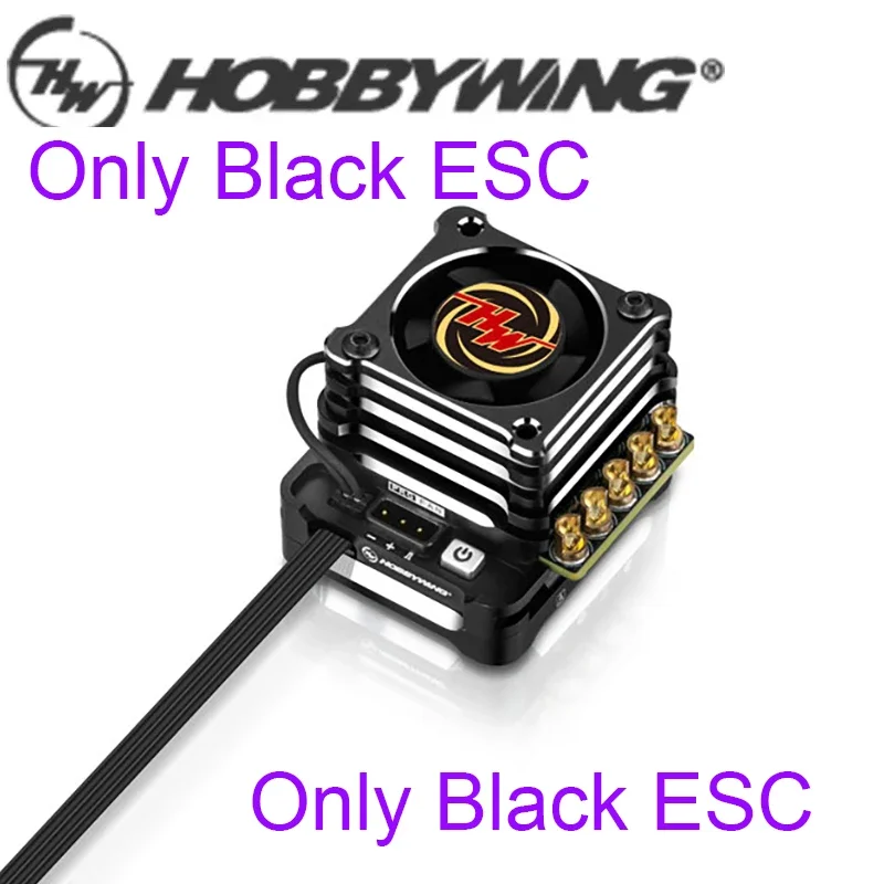 HobbyWing-車用のxerunxd10 pro 100a/800a esc 2sブラシレスモーター,1