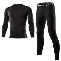 Men Clothing Sportswear Gym Fitness Compression Suits Running Set Sport Outdoor Jogging Quick Dry Tight  Ropa Deportiva 1