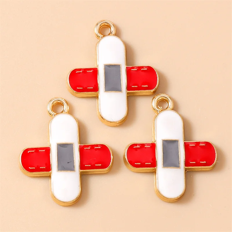 Leslie 10 stücke Neue Medizinische Ausrüstung Medikamente Tank Thermometer Charms Nette Krankenschwester Tag Arzt Uniform Medizin Anhänger Versorgung – Detail 13