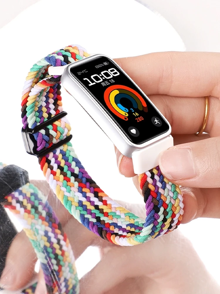 Enhanced Elastic Magnetic Nylon Braided Bracelet Wristband