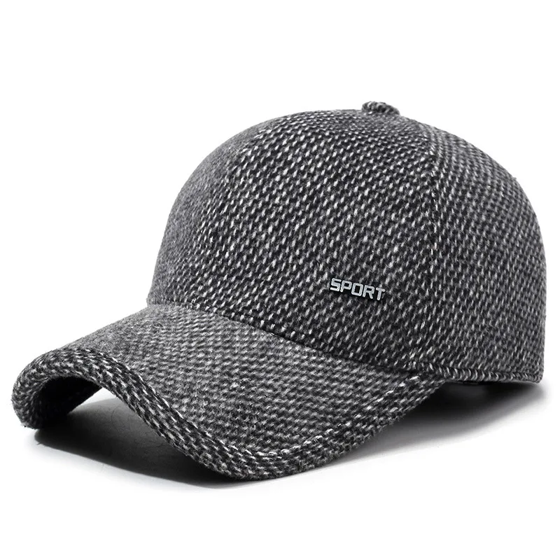 Gray Baseball Cap