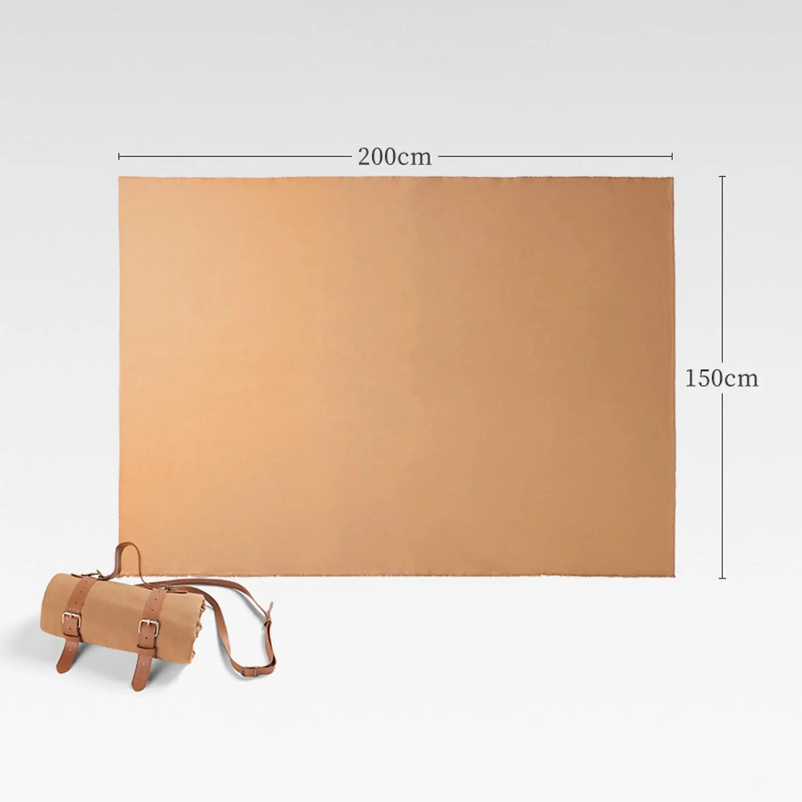 

Beach Blanket Camping Mat with Carry Strap Durable Portable Picnic Blanket for Backpacking Travel Camping Sports Music Festival