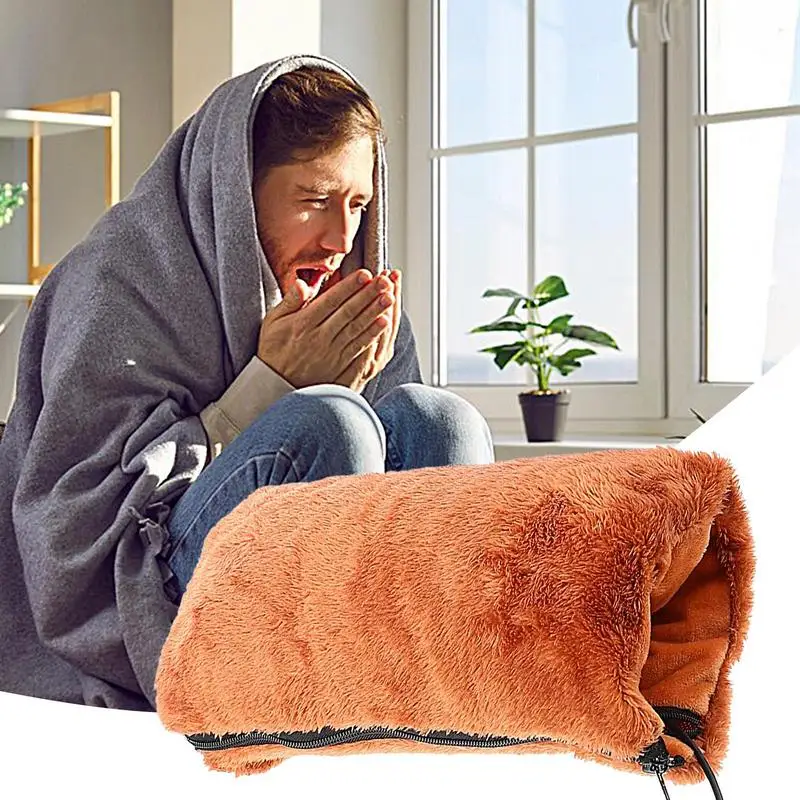 Heated Hand Muff Fast Electric Heating Pouch Portable Washable Hand Warmer For Football Hunting Fishing Camping Golf