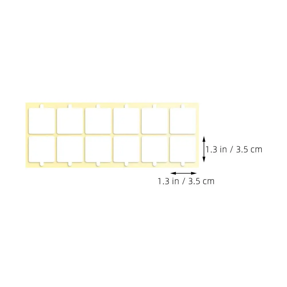 10장 35mmx35mm 투명 양면 접착 테이프 방음 폼 패널용 헤비 듀티 DIY 소음 감소 제거 가능