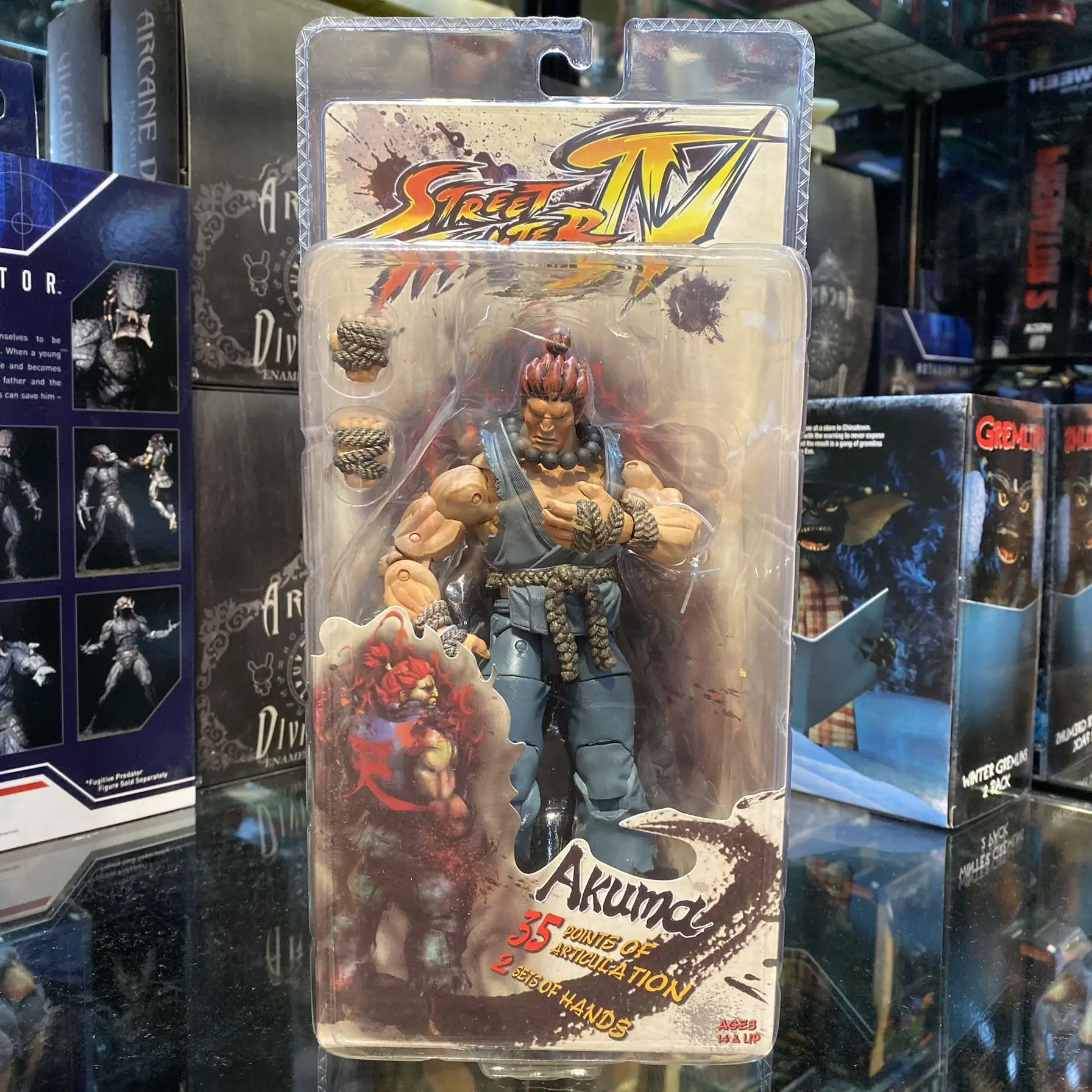 Necaストリートファイターアクションフィギュア,ryu ken chun li