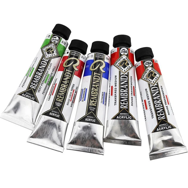 Artist Professional Acrylic Paints, Rembrandt Acrylic Paints