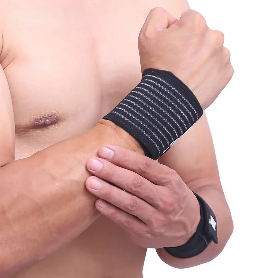 1PCS Gym Support Wrist Brace Wrap carpal tunnel Cotton Elastic Bandage Hand Sport Wristband wristband dispenser wristbands wrist brace,wrist guard,wrist straps,wrist support,wrist support band