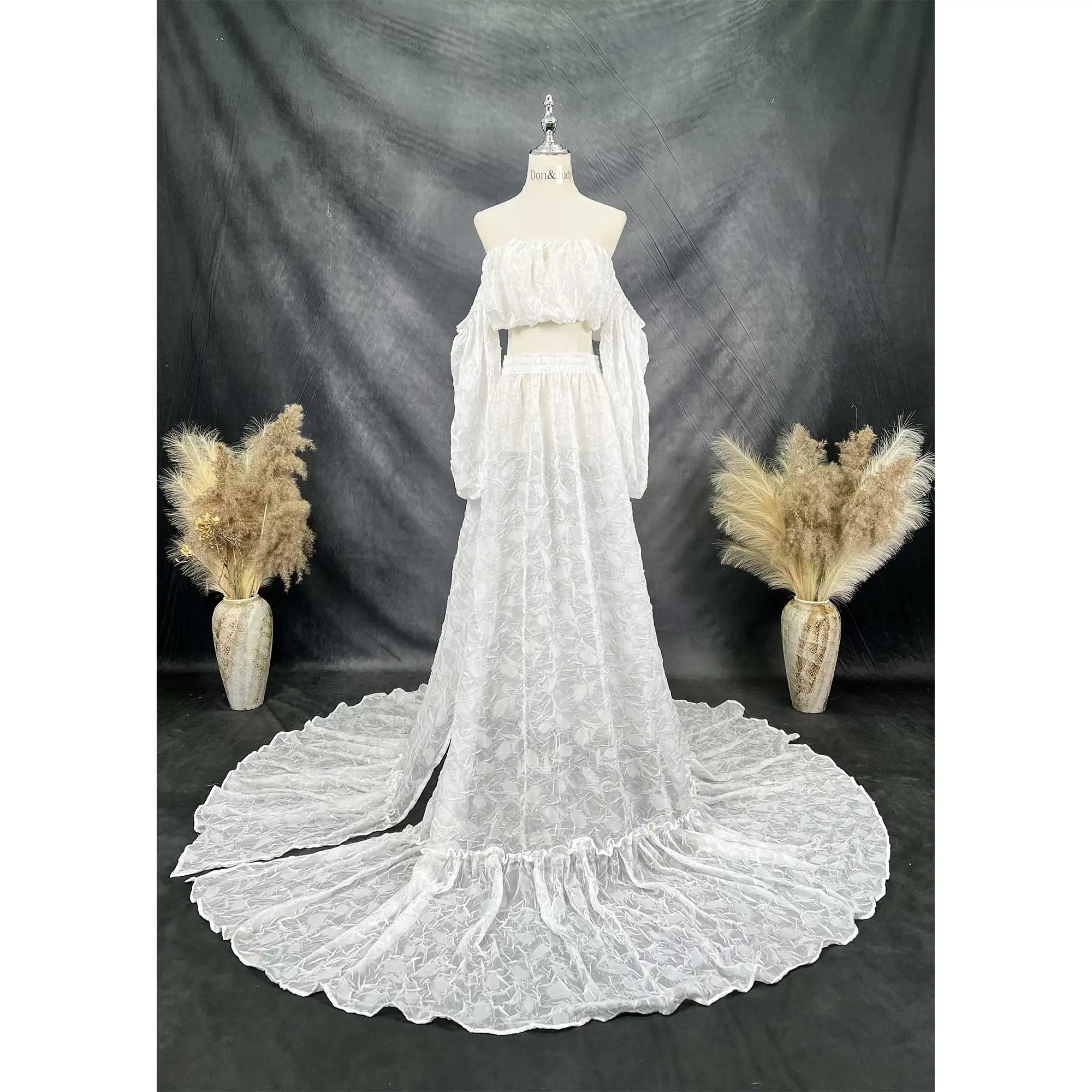 Женское платье для беременных Don & Judy, Элегантное свадебное платье из двух частей