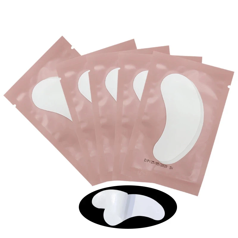 Eyelash Patches Eyelash Patch Eyelash Pads Eyelash Accessories Eyelash Extension Supplies Eye Patches 50 Pairs Eyelash Extension hydrogel eye patch Grafted false Lash Under Eye Gel Pad Stickers