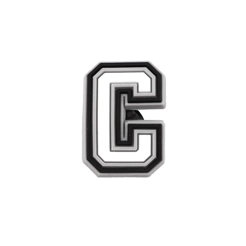 1 Stück Buchstaben-Schuhanhänger für Clog-Sandalen, Schuhdekoration, Zahlen, Alphabet, Charaktere, DIY-Schuhanhänger, Anstecknadeln für Jungen, Mädchen, Männer und Frauen