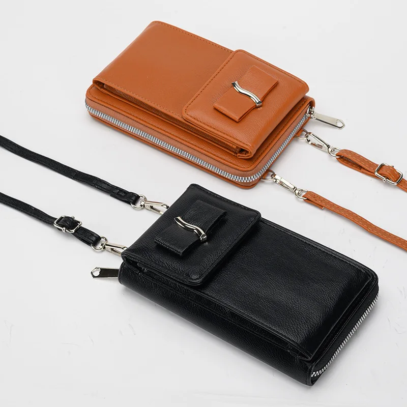 Plutónium bőrből Nők kézitáska Nőnemű multifunctional Messzemenő kapacitású Mellöv Hosszúnadrág Megmunkalás crossbody Hosszúnadrág számára hölgyek telefont Női táska