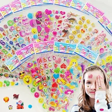 

Kids Stickers 6-30 Sheets 3D Puffy Bulk Cartoon For Children Notebook DIY Classic Cute Animals Sticker Boys Girls Toys Birthday