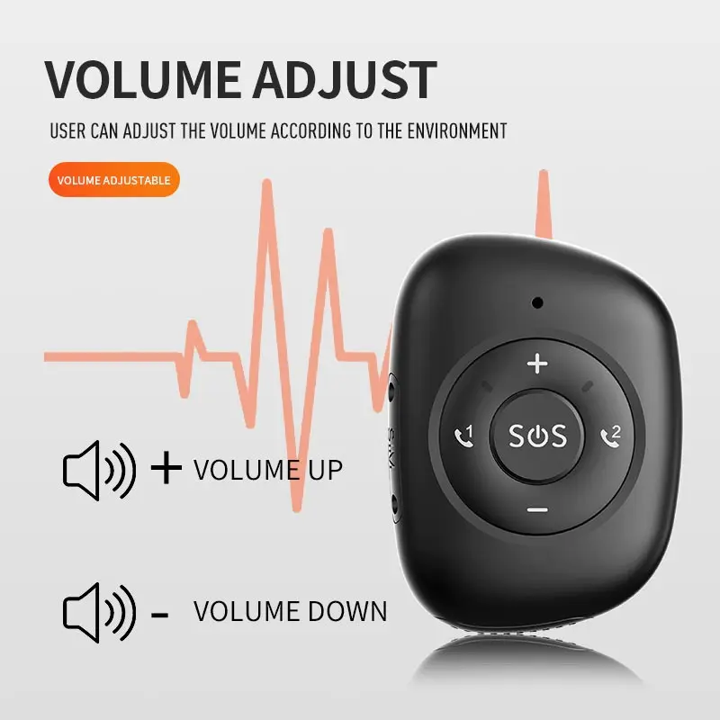 IP67 Waterproof 4G LTE 3G WCDMA GSM Elderly SOS Button Emergency Alarm GPS Tracker V50