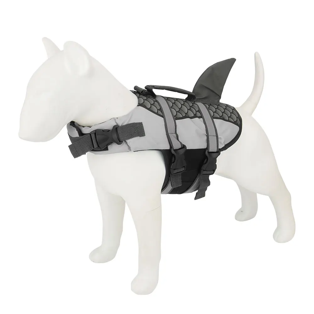 Shark Style Dog Swim Vest 6