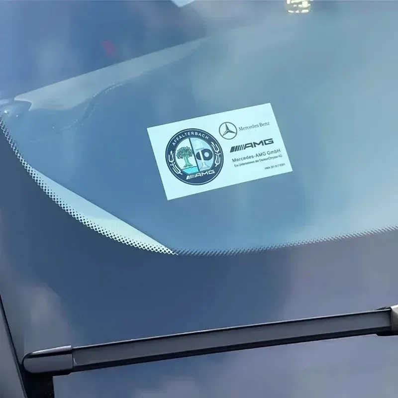 JDM interior static car stickers Apple tree VPC car stickers are suitable for Mercedes-Benz signature AMG W204W205W213W221W222.