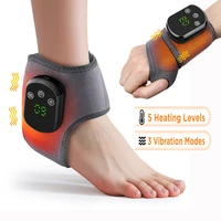 Electric foot and hand massager can vibrate and heat the ankles and ankles, and the bracket joints are portable, which can relax 1