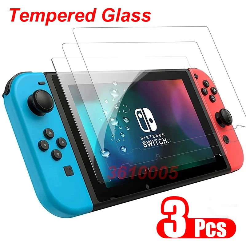 3/2/1 Pz Vetro Temperato Protettivo Per Nintend Switch Pellicola Proteggi Schermo Per Nindos Switch Ns Oled Switch Lite Glass Case