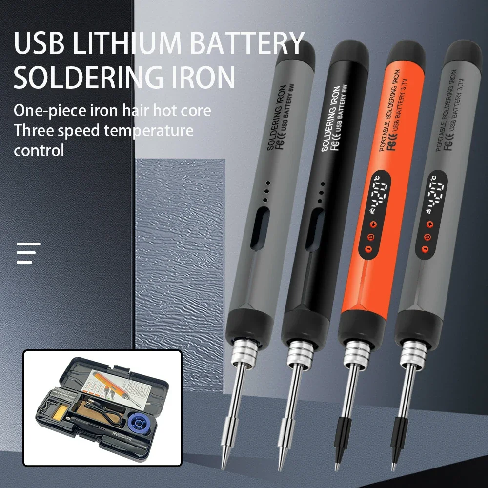 Wireless USB Soldering Iron Tool with Lithium Battery