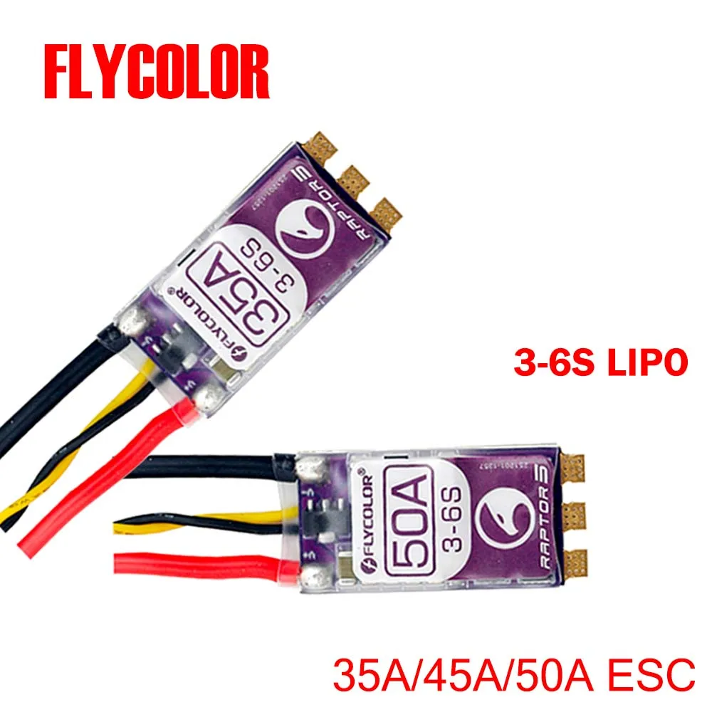 ESC FLYCOLOR RAPTOR5 3 6S Dshot Proshot Brushless Speed Controller 35A esc-flycolor-raptor5-3-6s-dshot-proshot-brushless-speed-controller-35a