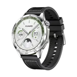 Premium 22mm Silicone and Woven Nylon Sports Watch Strap for 22mm Universal (Black)