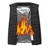 17 Areas Self Heating Vest Four Switch Control Men Heating Jacket USB Electric Heated Clothing Women Thermal Vest Warm Winter 2