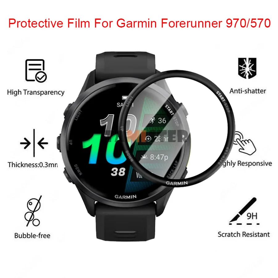 Ultra-Clear Soft Flexible Screen Protector Film – Full Coverage Protective Shield, Not Glass