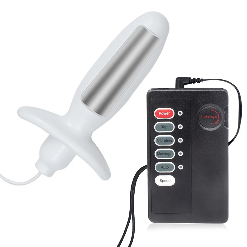 Electric Sex Toys Electric Shock Male Masturbator Penis Prostate Massage Anal Plug Super Long Urethral Sound Horse Eye Vagina Stimulator