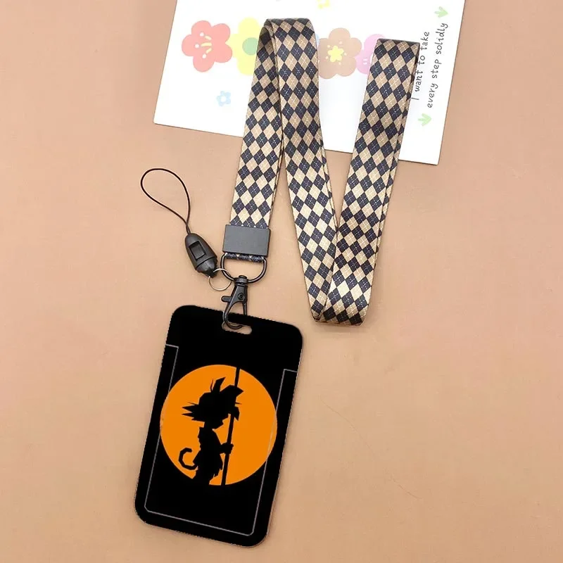 Versatile Animal Print Lanyard with ID Badge Holder & Charm
