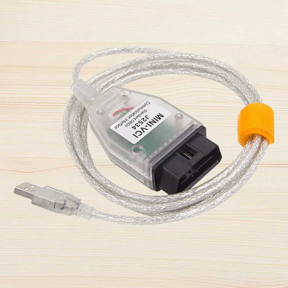도요타 TIS용 다국어 지지대 자동차 진단 케이블, V18.00.008 OBD2, FTDI FT232RL 칩, 미니 VCI OBD2 진단 어댑터
