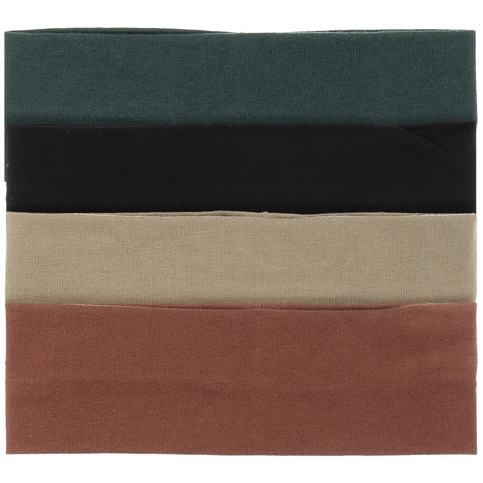 4Pcs 요가 머리띠 여성 땀 흡수 머리띠 러닝 요가 스포츠를위한 넓은 탄성 통기성 피트니스 머리띠