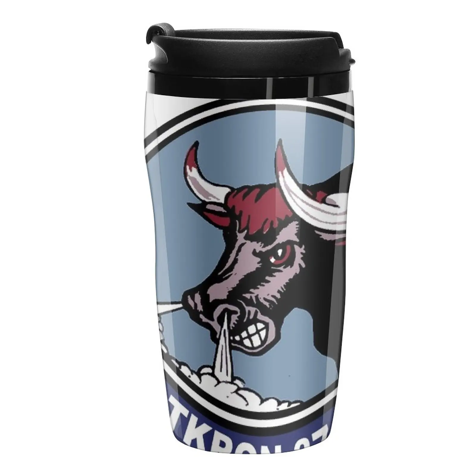 

New VFA-37 (VA-37) Raging Bulls Patch Travel Coffee Mug Coffee Mugs Creative Cups For Cafe Coffee To Go