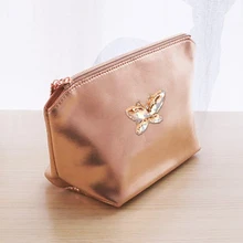 

Women PU Leather Makeup Bag Toiletries Organizer Travel Make Up Storage Pouch Female Luxury Designer Portable Cosmetic Case 2022