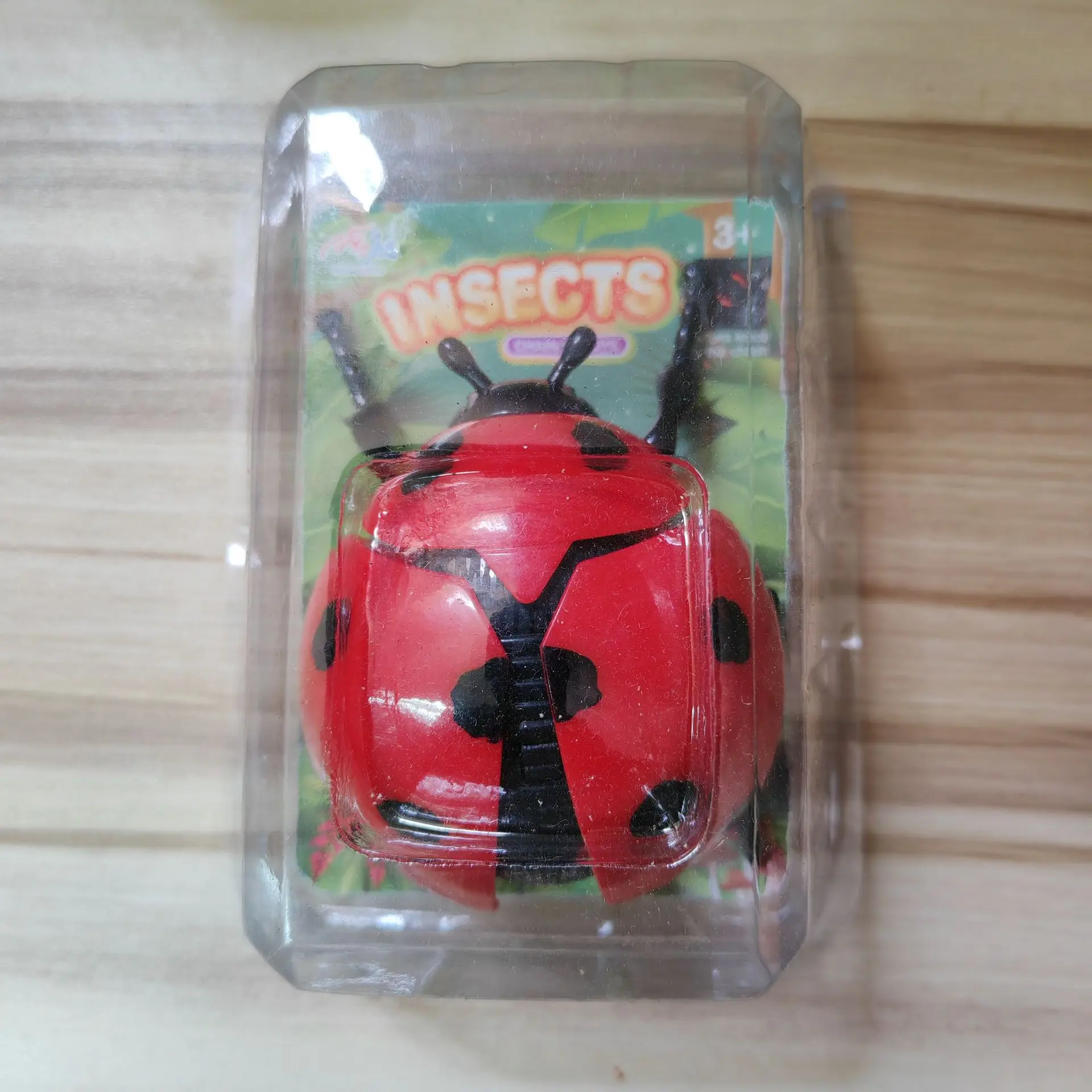 New Wind-up Simulation Ladybug Insect Toys Creative Ladybug Decompression Small Toys For Children Funny Clockwork
