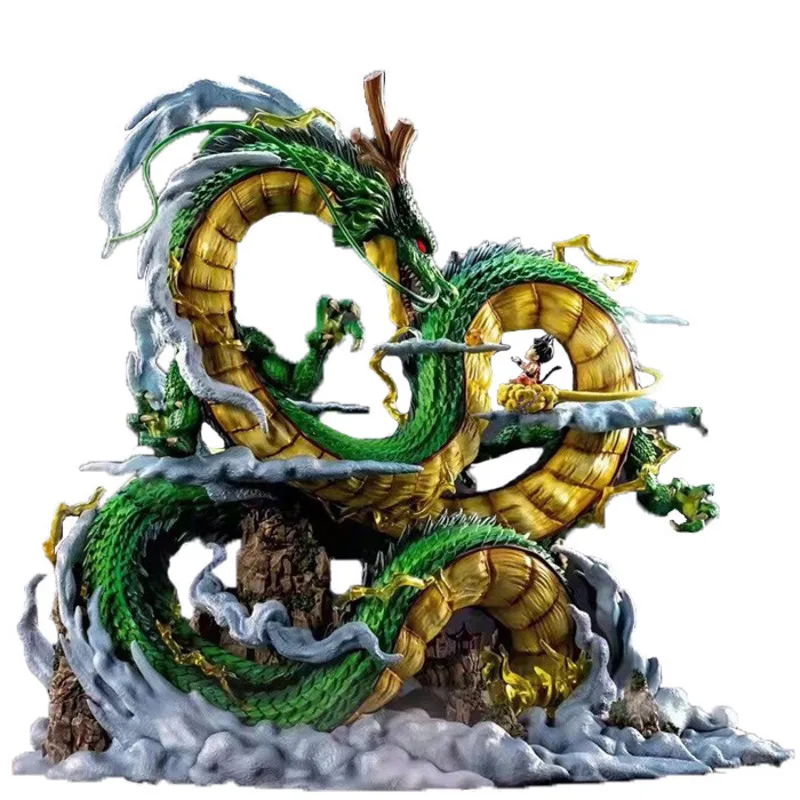 

Studio Dragon Ball Z Shenron & Kid Goku 53cm Resin Statue Anime Figurine Model Dragonball Figure Collection Toy DBZ Figma