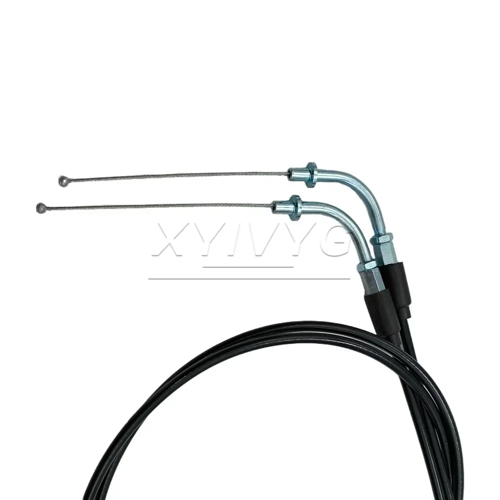 Premium Motorcycle Throttle Cable with Durable Steel Weaving - Available in 90cm, 100cm, and 110cm Lengths