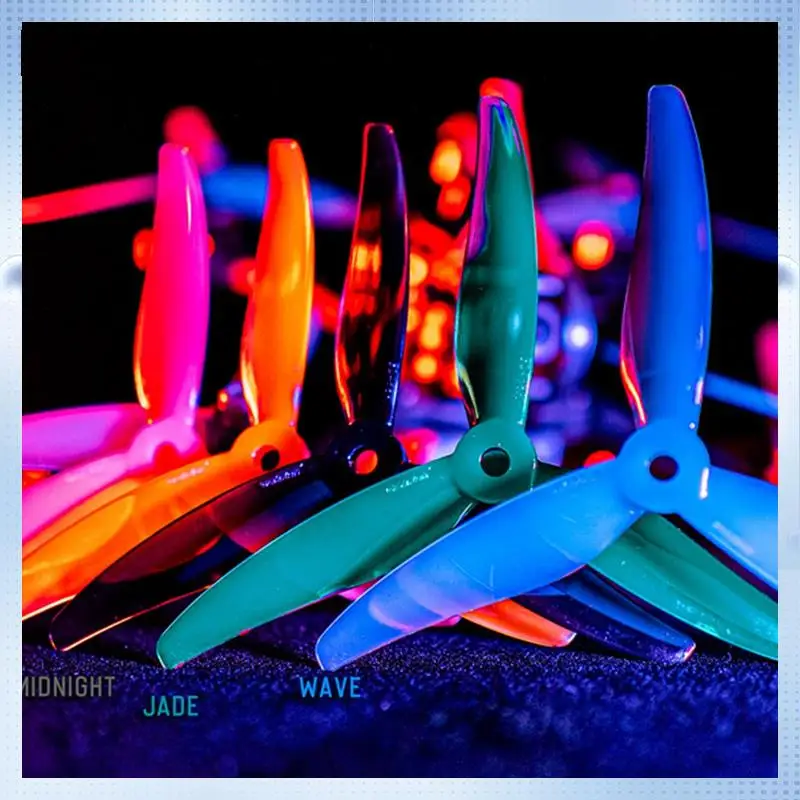 LAA-24PCS 51466 V2 FPV 프로펠러 5인치 3 블레이드 프로펠러 드론 프로펠러 FPV RC 레이싱 드론 A
