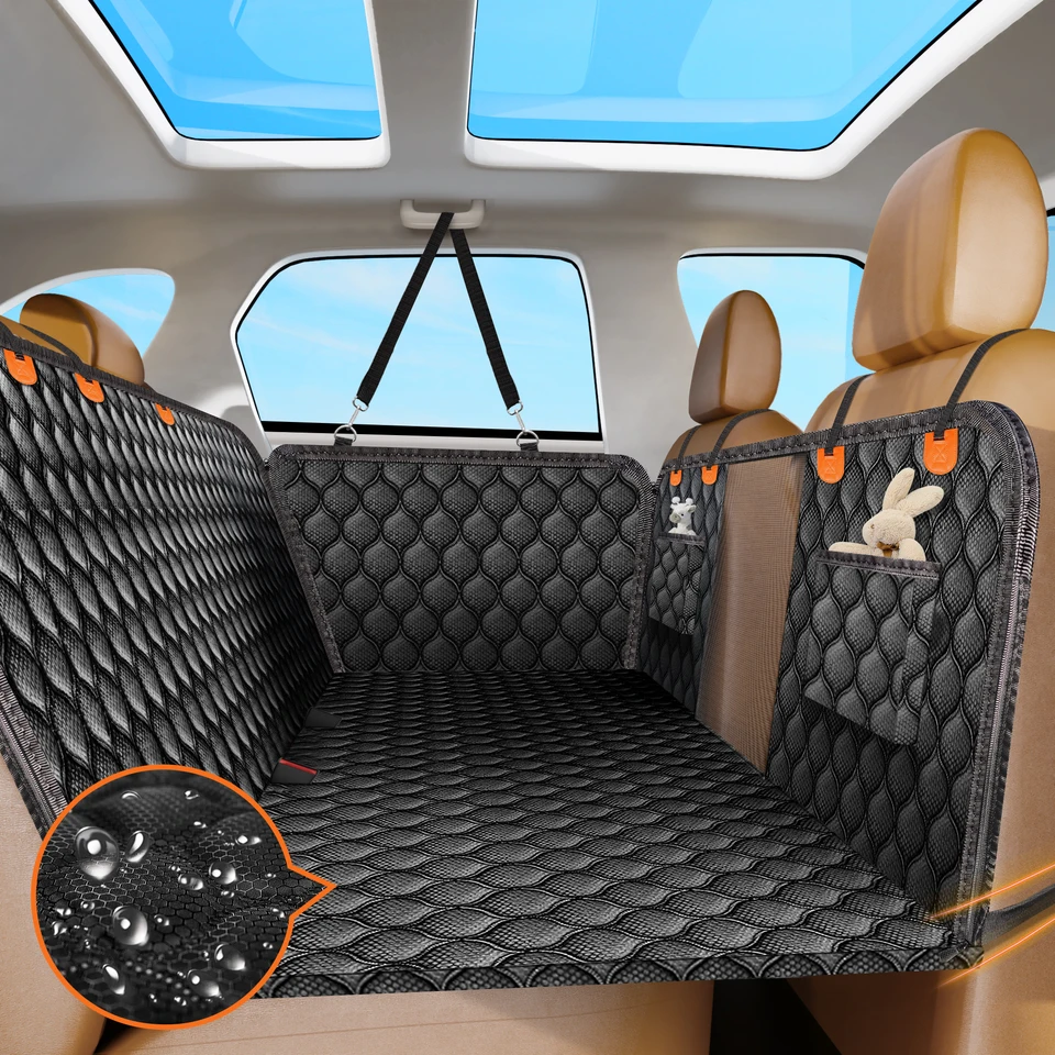 Universal Dog Back Seat Extender Car Cover