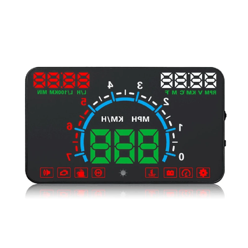 

Автомобильный дисплей E350 OBD дисплей на лобовое стекло Спидометр универсальные запчасти аксессуары