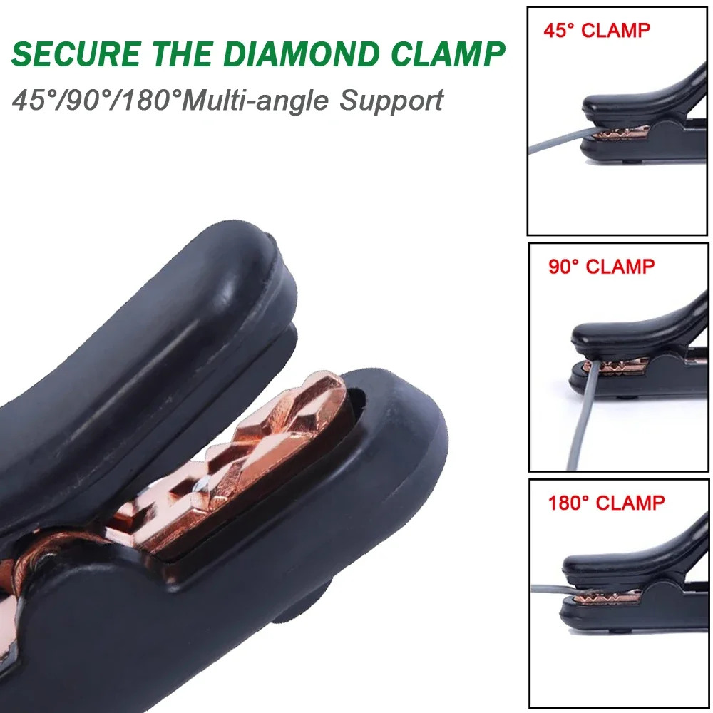 300A Electrode Clamp Stick Welding Rod Copper Mini Electrode Holder Cable Welding Clamps Welder Machine Clamp Tool