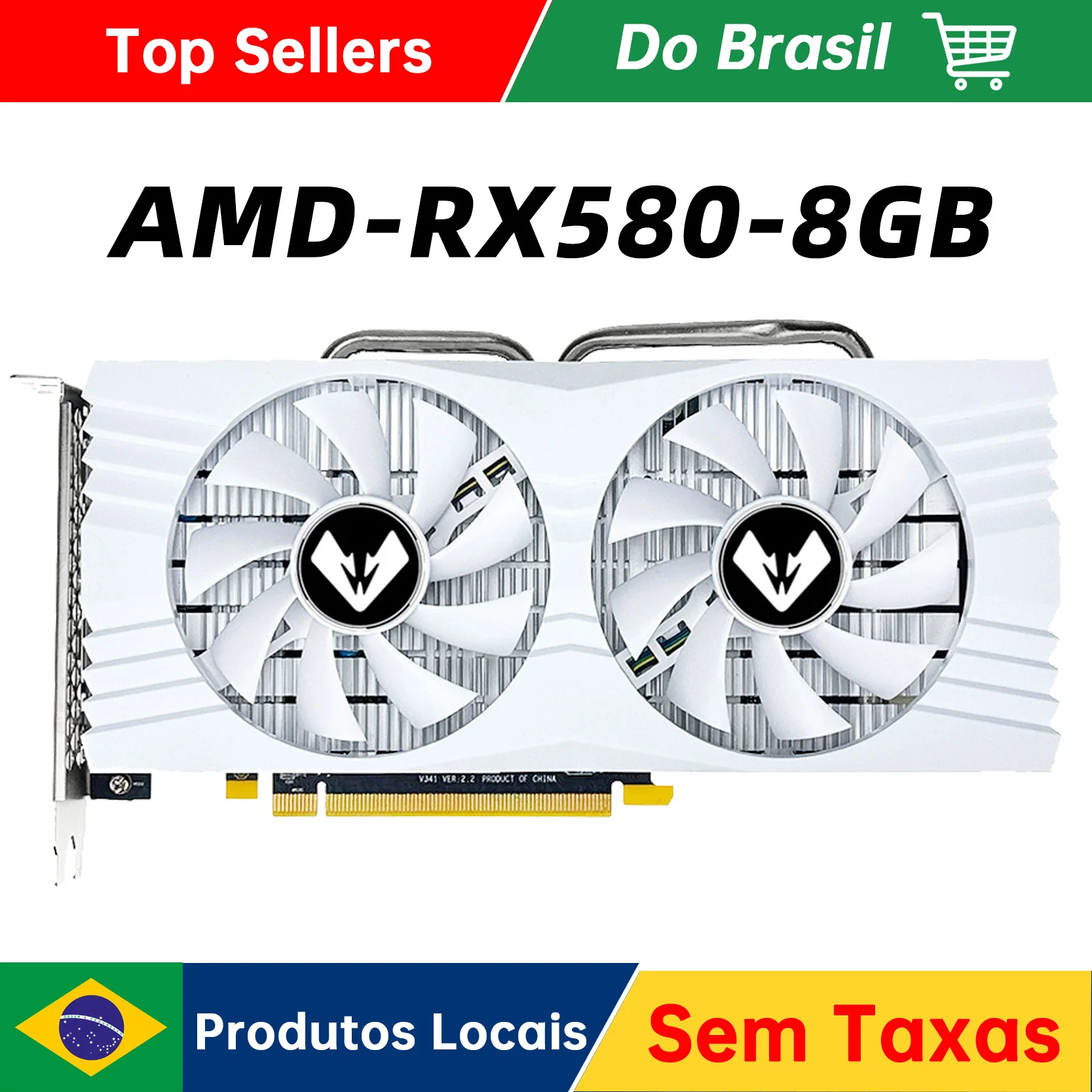 RADEON RX 580 グラフィックス カード MOUGOL AMD RX 580 8GB 2048SP ゲーミング グラフィックス