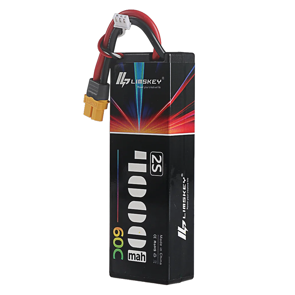 Batterie LiPo 7.4V 4000mAh 2S XT60/T Plug pour RC