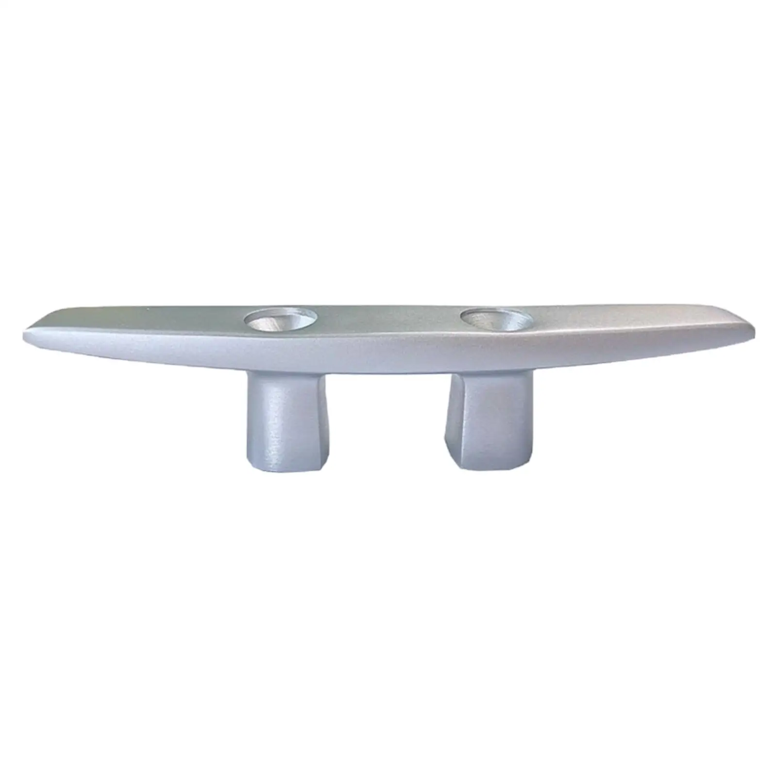 

Boat Cleat for Dock Tie Down 8 inch Aluminum Heavy Duty Fit for Deck Beach Decor