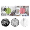 2022 Folding Laundry Bra Storage Bags Washing Machine White Bra Anti-deformation Underwear Protective Mesh Zipper Bag Organizer 5