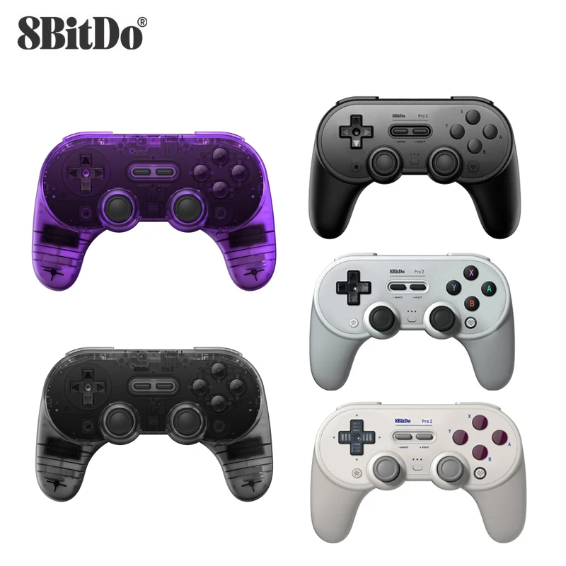 botsen Pardon Vruchtbaar 8bitdo Pro 2 Bluetooth Gamepad | Nintendo Switch Pro Controller - Pro 2  Wireless - Aliexpress