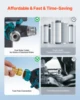 VEVOR Deionized Water System for Car Wash, with Integrated TDS Meter, Spotless Water Spot Remover Filter with Dual Outlet Mode 4