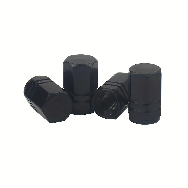 Aluminum Alloy Dustproof Tire Valve Caps for Vehicles