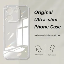 Premium Crystal Clear Rugged Shockproof Scratch Protective Phone Case for Honor 600e (Clear)