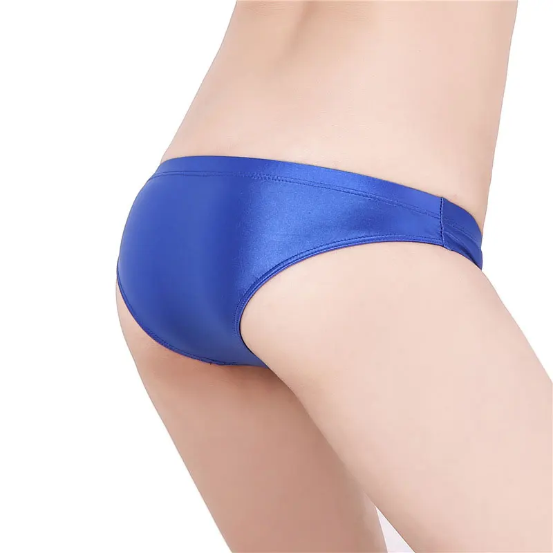 Intimo Donna Vita Alta Perizoma Mutandine Donna Lucide Senza Cuciture - Vita Alta, Fondo Taglio Alto Perizoma, Nylon E Spandex, Senza Etichette Costume Vita Alta Brasiliana